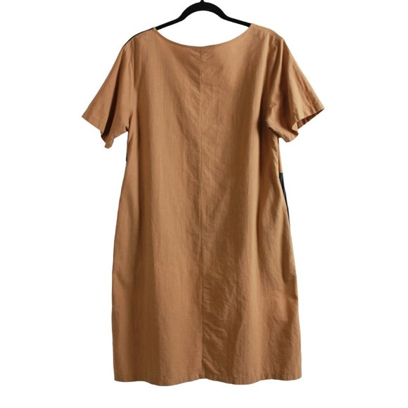 Zanzea Colour Spliced Cotton Summer Dress - Picture 2 of 13